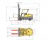 Hyster H4.5FTS 5 Abmessungen und Größe