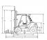 Linde H 80/1100 D Abmessungen und Größe