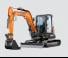 Minibagger Develon DX55R-7
