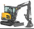 Minibagger Volvo ECR40D