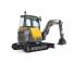 Minibagger Volvo ECR35D