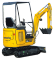 Minibagger Komatsu PC16R-3