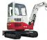 Minibagger Takeuchi TB 138 FR