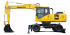 Mobilbagger Komatsu PW200-7E0