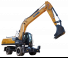 Mobilbagger XCMG XE210WD