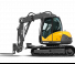 Raupenbagger Mecalac 10MCR
