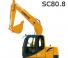 Raupenbagger Lishide SC80.8