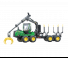 Forstmaschinen Tragschlepper John Deere 1510 G