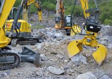 Abbruch-Sortiergreifer Epiroc MG 800