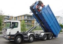 Abroll-Kipper Palfinger T 24 A