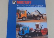Absetz-Kipper Multilift SL 0100 TA (sw)