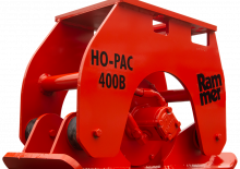Anbauflächenrüttler Rammer Ho-Pac 400B
