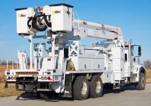 Anhänger-Gelenkarbeitsbühnen Altec AN50OC-E80