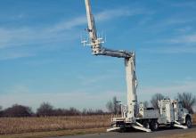 Anhänger-Gelenkarbeitsbühnen Altec AN55-E88
