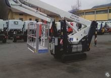 Teleskoparbeitsbühnen auf Raupen CELA Spyder 230