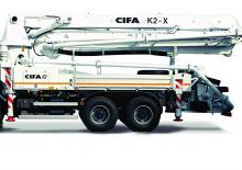 Autobetonpumpen CIFA K2X