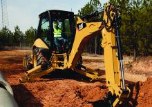 Baggerlader Caterpillar 420 E