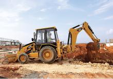 Baggerlader Caterpillar 424B