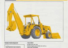 Baggerlader John Deere Construction 500 C