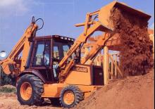 Baggerlader Case 580