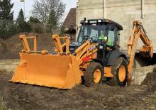 Baggerlader Case 580