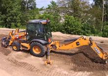 Baggerlader Case 580 SN WT