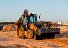 Baggerlader Case 580T
