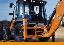 Baggerlader Case 580 V