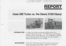 Baggerlader Case 590 Turbo