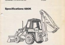 Baggerlader Case 680 