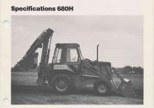 Baggerlader Case 680 H