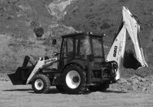 Baggerlader Terex 820