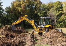 Baggerlader New Holland B95C LR