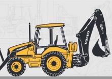 Baggerlader Volvo BL 70