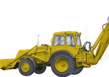 Baggerlader Volvo G 612