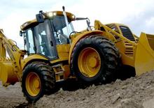 Baggerlader Hydrema H 906 D man.