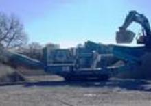 Bauschutt-Recyclinganlagen Powerscreen 1000 Maxtrak