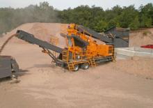 Bauschutt-Recyclinganlagen Tesab 643S