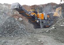 Bauschutt-Recyclinganlagen Tesab 800i
