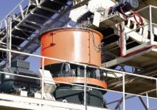 Bauschutt-Recyclinganlagen Sandvik CH420