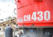 Bauschutt-Recyclinganlagen Sandvik CH430