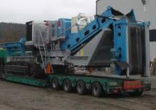 Bauschutt-Recyclinganlagen Sandvik Rock Processing Crawlmaster CM 1211 F