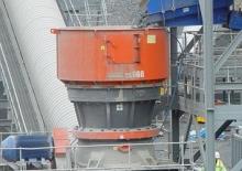 Bauschutt-Recyclinganlagen Sandvik CS660