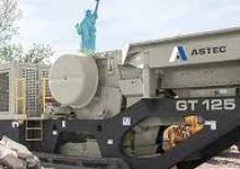 Bauschutt-Recyclinganlagen Astec GT125