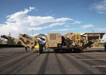 Bauschutt-Recyclinganlagen Astec GT440