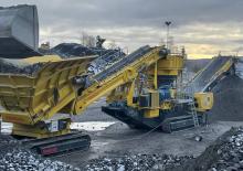 Bauschutt-Recyclinganlagen Keestrack H6Se