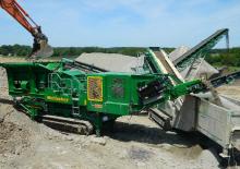 Bauschutt-Recyclinganlagen McCloskey I44v3