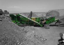 Bauschutt-Recyclinganlagen McCloskey I54R V3