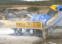 Bauschutt-Recyclinganlagen Pilot Crushtec MI4034