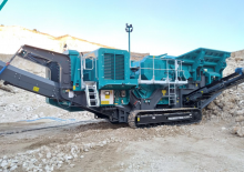 Bauschutt-Recyclinganlagen Powerscreen PREMIERTRAK 420E